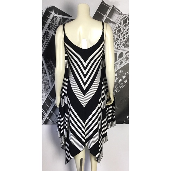 JUST LOVE Asymmetrical Handkerchief Dress - Picture 3 of 4